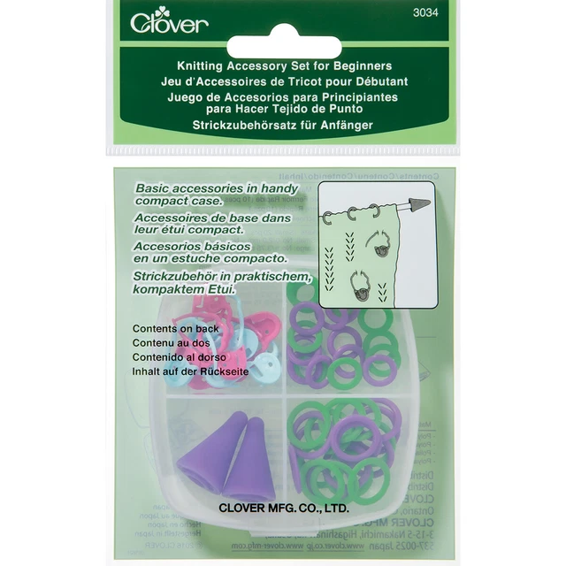 Clover Knitting Accessory Set For Beginners-3034