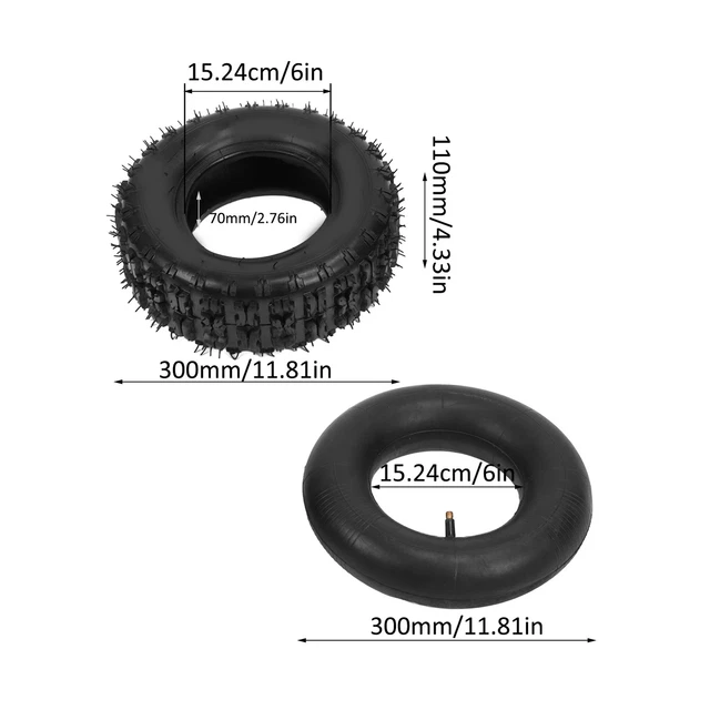Set tubo interno pneumatico ruota 7,0 PSI resistente allo stelo in metallo dritto antisporcizia bici SDS