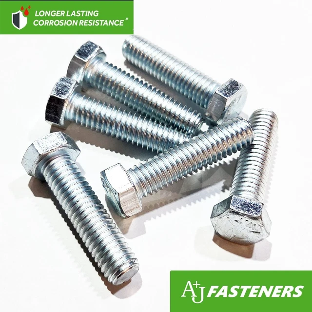 HEX SET SCREWS-HIGH TENSILE-1/2 x 1-UNC-GRADE 8 - Champion Fasteners