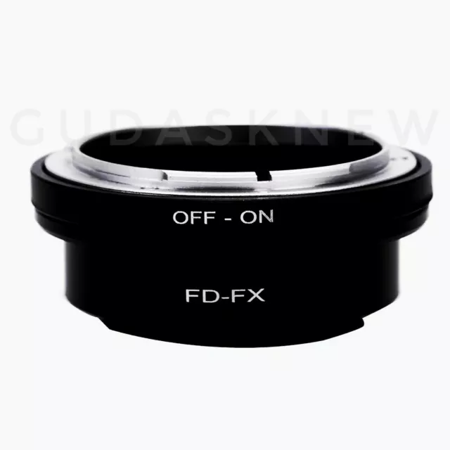 FD-FX Canon FD Lens to Fuji FX X-Mount Adapter Ring - UK Stock