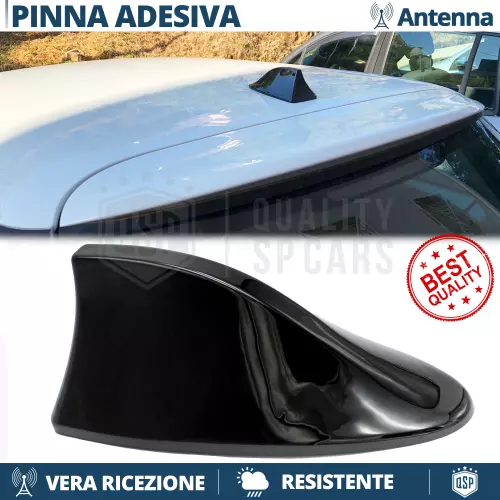 ANTENNA PINNA SQUALO Nera PER Ford Kuga Adesiva VERA Ricezione RADIO AM-FM-DAB