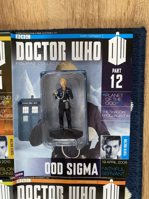 Doctor Who Eaglemoss Figurine Collection Issue 12 VGC Ood Sigma