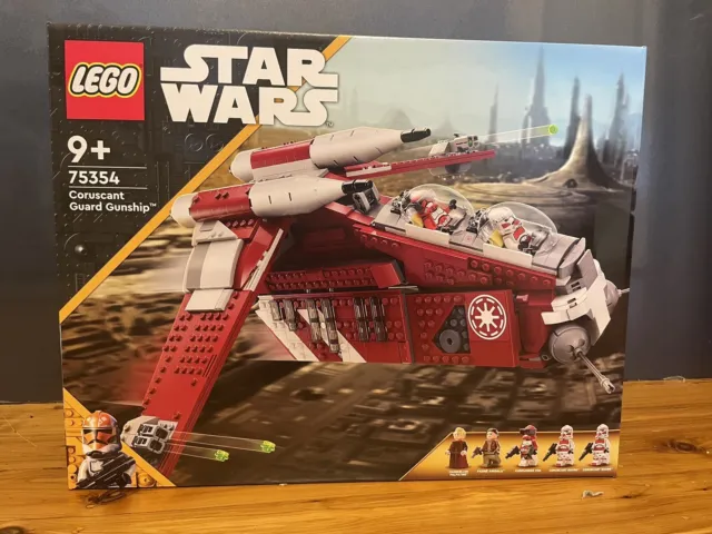 Lego Star Wars: The Clone Wars Coruscant Guard Gunship #75354 : r