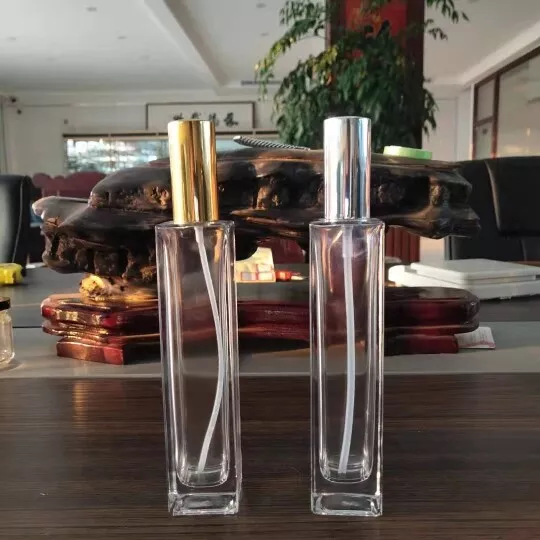 100ml tall empty glass perfume bottles