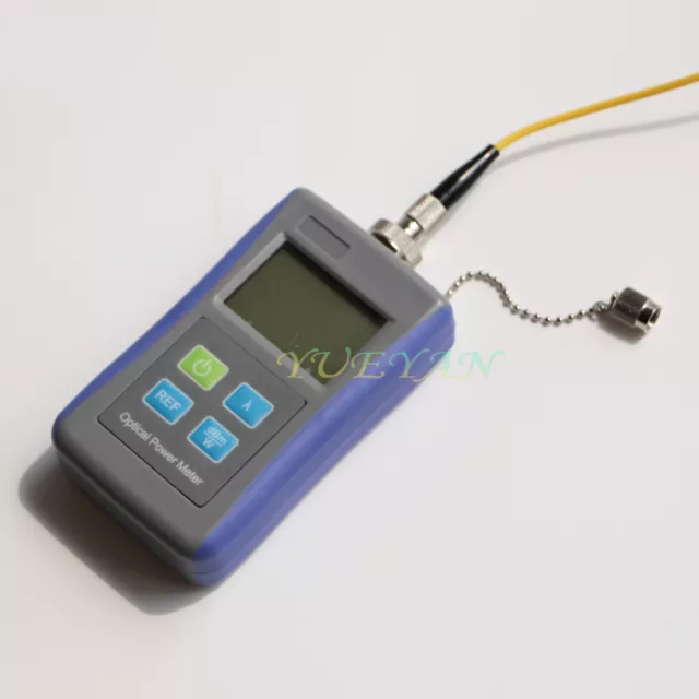 Mini Fiber Optic Test Digital Handheld Optical Power Meter -70`+10dBm FC Adaptor