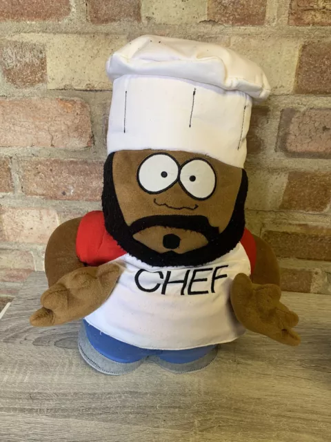 South Park Vintage Chef Plush  Soft Toy Comedy Central 1998