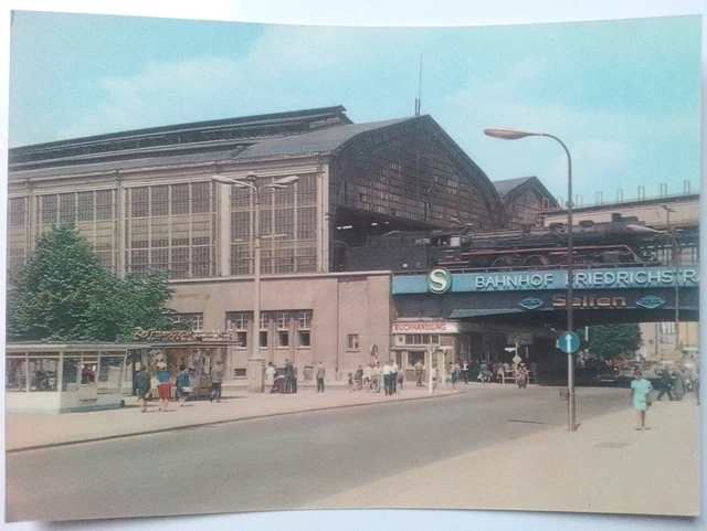 BERLIN HAUPTSTADT DER DDR, Ansichtskarte, ungelaufen, Bahnhof