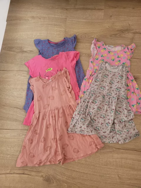 Summer bundle of girls dresses 4-5 years 5 x dresses