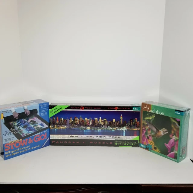 New York And Hummingbird II Puzzles And Puzzle Stow&Go