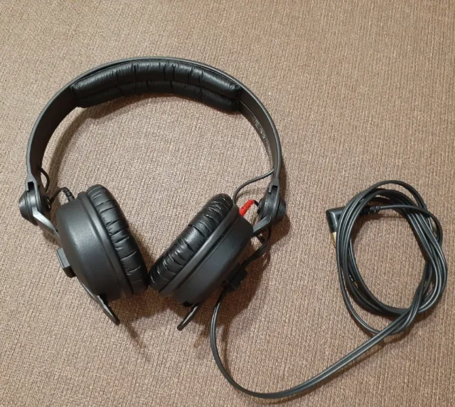 Sennheiser HD 25 Over the Ear Professional DJ Headphones - Black