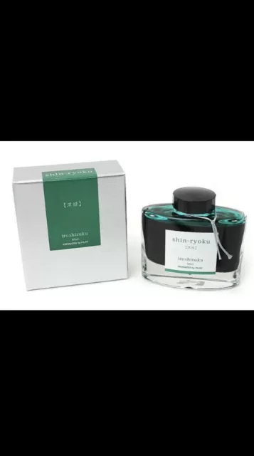 Pilot Namiki Iroshizuku Fountain Pen Ink 50ml Bottle Shin-ryoku INK-50-SHR