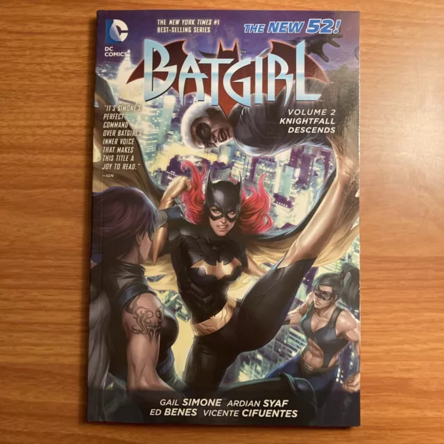 Batgirl Vol 2: Knightfall Descends TPB Gail Simone (DC Comics 2013) 1st Edition