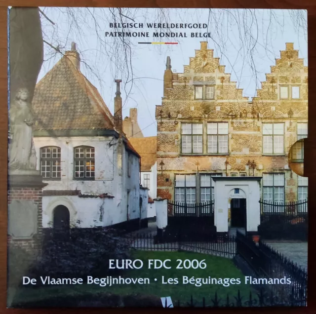 Belgium / Belgica / Belgien / Belgio / Belgie Euro Coinset 2006 FDC & a medal