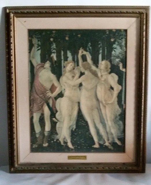 Quadro Riproduzione Originale Salus   Botticelli