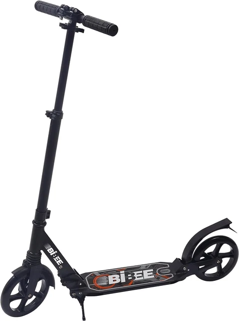 Trottinette City Roller Adulte – Roue 290 Mm, Pliable, Frein à Main, Charge 150 Kg, Hauteur Réglable