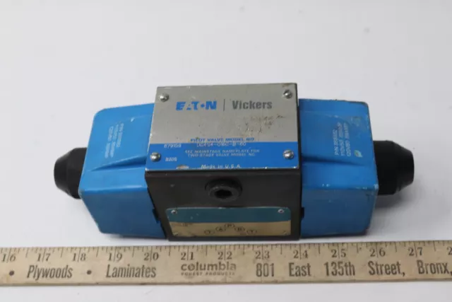 Eaton Vickers Solenoid Actuation Directional Control Valve DG4S4-016C-B-60