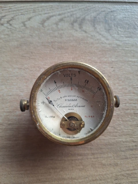 Wattmètre vintage - Chauvin Arnoux - Chiner Solidaire