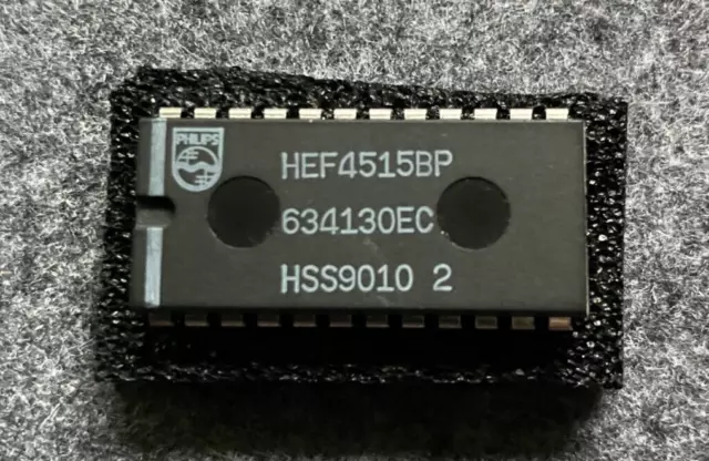HEF4515BP (CD4515) 1-of-16 Decoder/Demultiplexer