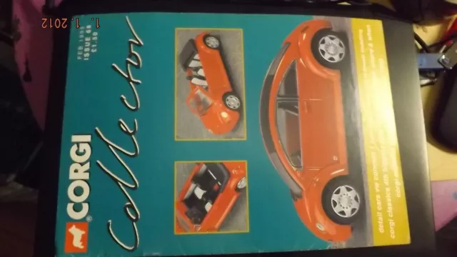 T.0 Revue Corgi Collector N°68 Detail Cars VW Concept 1 Car / Mike Barratt