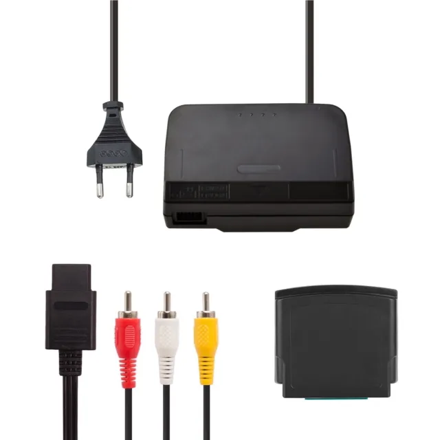 Nintendo 64 / N64 Konsole + 1 2 3 4 Controller 🎮✅ Strom Kabel & Spiel-Klassiker 3