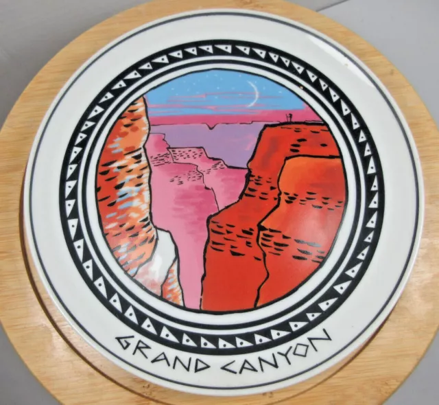 vintage Grand Canyon National Park souvenir ceramic wall plate decor