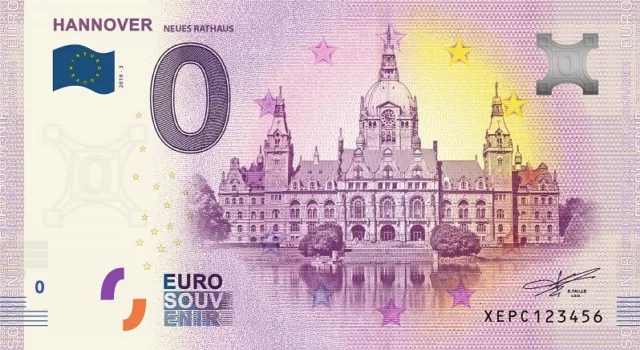 Billet 0 Euro --- DEU XEPC 2019-3 - Hannover, Neues Rathaus