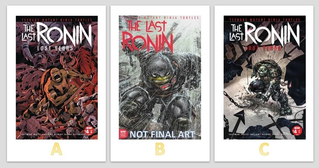 🔥Teenage Mutant Ninja Turtles: Last Ronin The Lost Years 4 A/B/C LOT IDW 6/21🔥