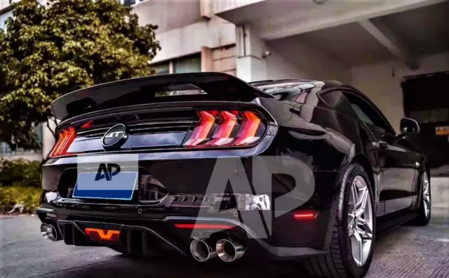 Ford Mustang 'Shelby GT500 Style' Gloss Black Rear Spoiler 2015+