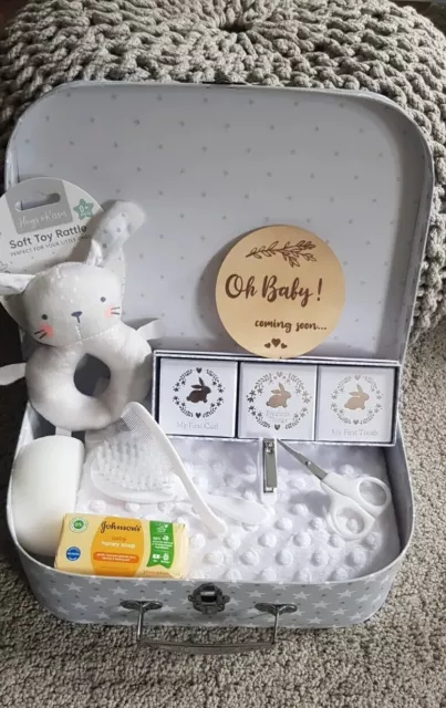 Unisex Baby gift hamper, Basket, Baby Shower, New Mum,pregnancy, Maternity 2