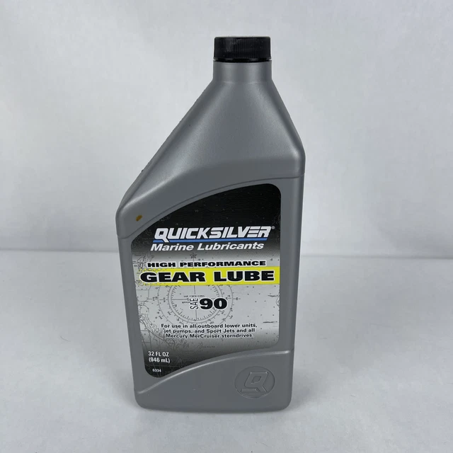 QUICKSILVER MARINE LUBRICANT High Performance Gear Lube SAE 90, 32 fl