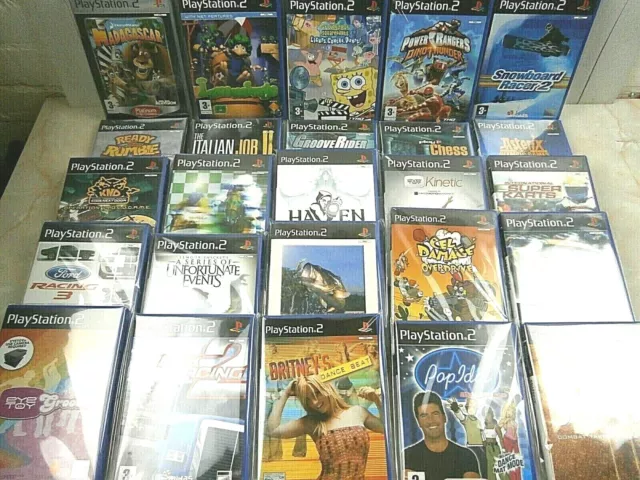 Lots Of PS2 Games for Kids - Multi-Listing Choice Children's Games Sony FREEPOST