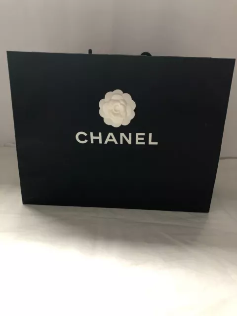 chanel shopping paper bag