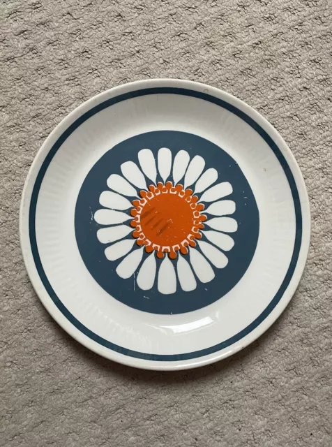 Turi Design Norway Daisy Pattern Mid Century Small 20cm Figgjo Side Plate