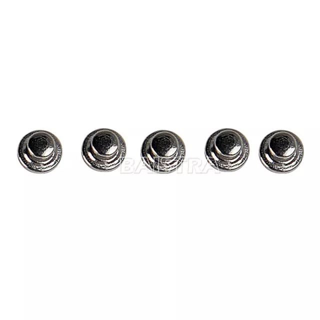 5Bags Dental Orthodontic Lingual Buttons for Bondable Round Base 10pcs/bag 3