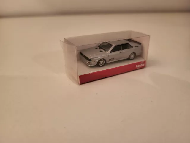 Herpa H0 Audi Quattro silber metallic 2342 ( 033336 )