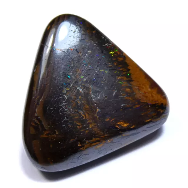 18.2 CT Australian Boulder OPAL Koroit Cabochon Polished Gem Loose Video