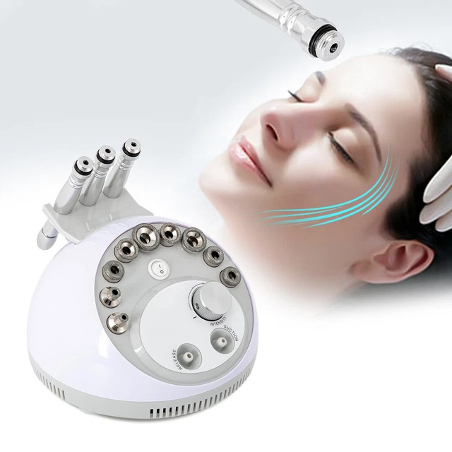 Macchina per dermoabrasione diamantata 3 in 1 microdermoabrasione dispositivo per la cura del viso