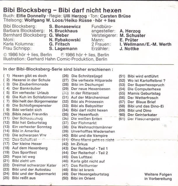 MC Bibi Blocksberg 34 - Bibi darf nicht hexen - KIOSK C1 3