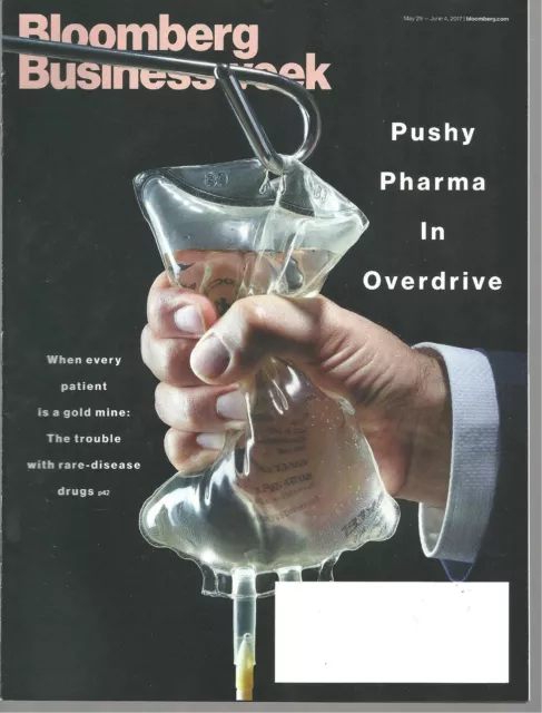 Bloomberg Businessweek May 29 June 4 2017 Pushy Pharma In Overdrive Best Deal !!