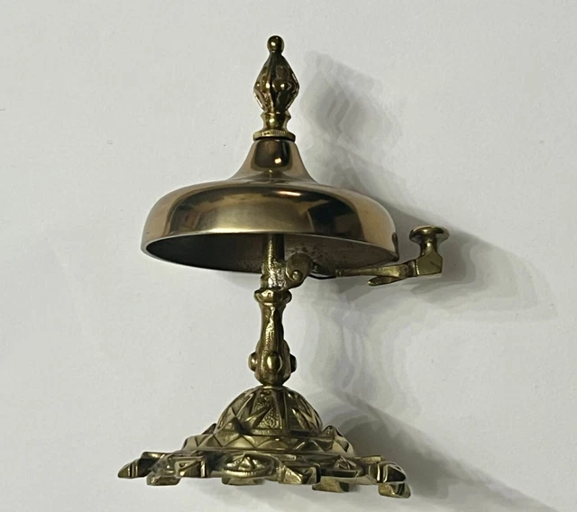 Sonnette Rotative De Comptoir | Hôtel, Magasin | Hauteur 12cm, Poids 411g | Fabriquée En France