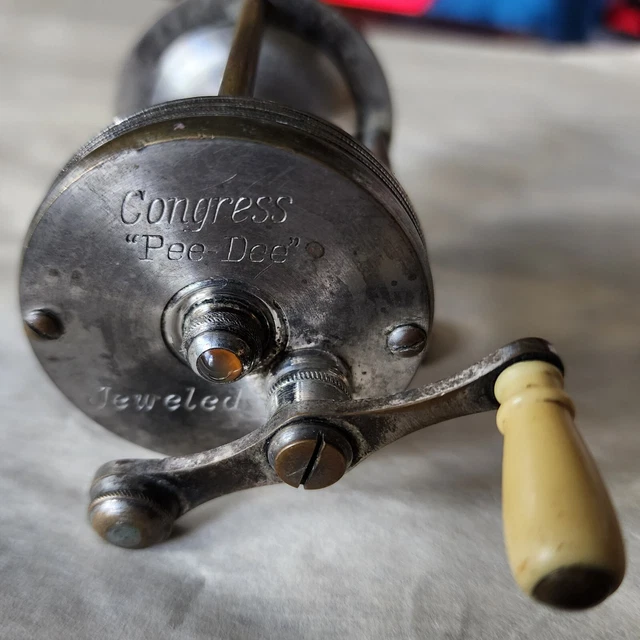 congress fishing reel Penn Senator Reels J&H Tackle and an aluminum handle with a soft touch handle knob Penn US113W US Senator Reel