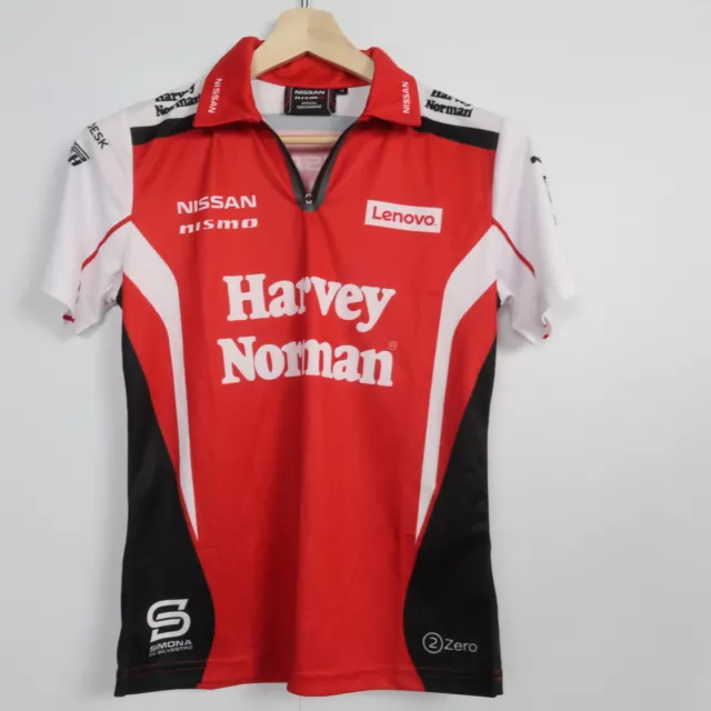 Nissan Nismo Racing Team Womens Shirt Size 12 Red V8 Supercars Jersey