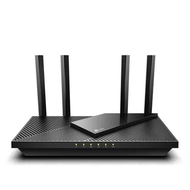 TP-Link Archer AX55 AX3000 Dual Band Gigabit Wi-Fi 6 Router OneMesh Wireless 3