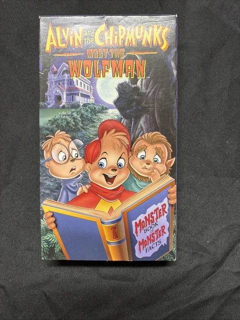 ALVIN AND THE Chipmunks Meet the Wolfman VHS 2000 £7.90 - PicClick UK