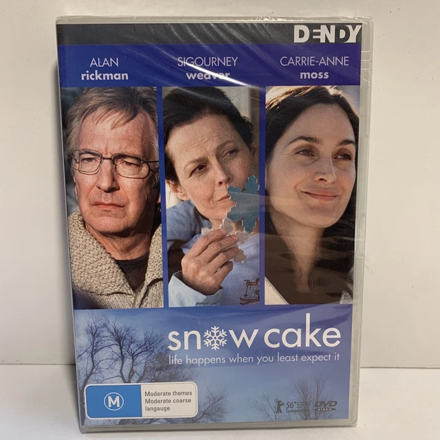Snow Cake Dvd Film Movie Region 4 New Sealed Alan Rickman Romantic Comedy