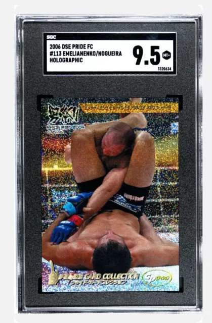2006 Pride FC Fedor Emelianenko Rookie RC Holographic SSP Sparkle SGC 9.5 UFC 2006 Pride FC Fedor Emelianenko Rookie RC Holographic SSP Sparkle SGC 9.5 UFC