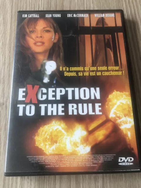 Film Exception To The Rule Kim Cattrall Sean Young Dvd Français Rare