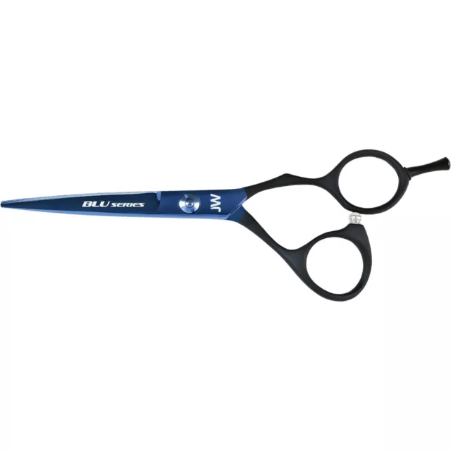 New JW Haircutting Shear - Blu Series with Free Cape and Case