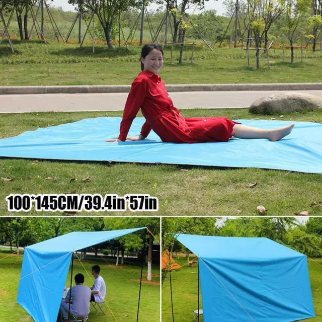 Waterproof Camping Tent Tarp Outdoor Awning Shade Sun BEST W5 Canopy Mat J6 W7R1 2