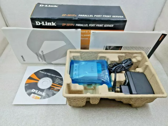 D Link Dp-301P+ Schneller Ethernet-Druckserver Mit Parallelschnittstelle 3